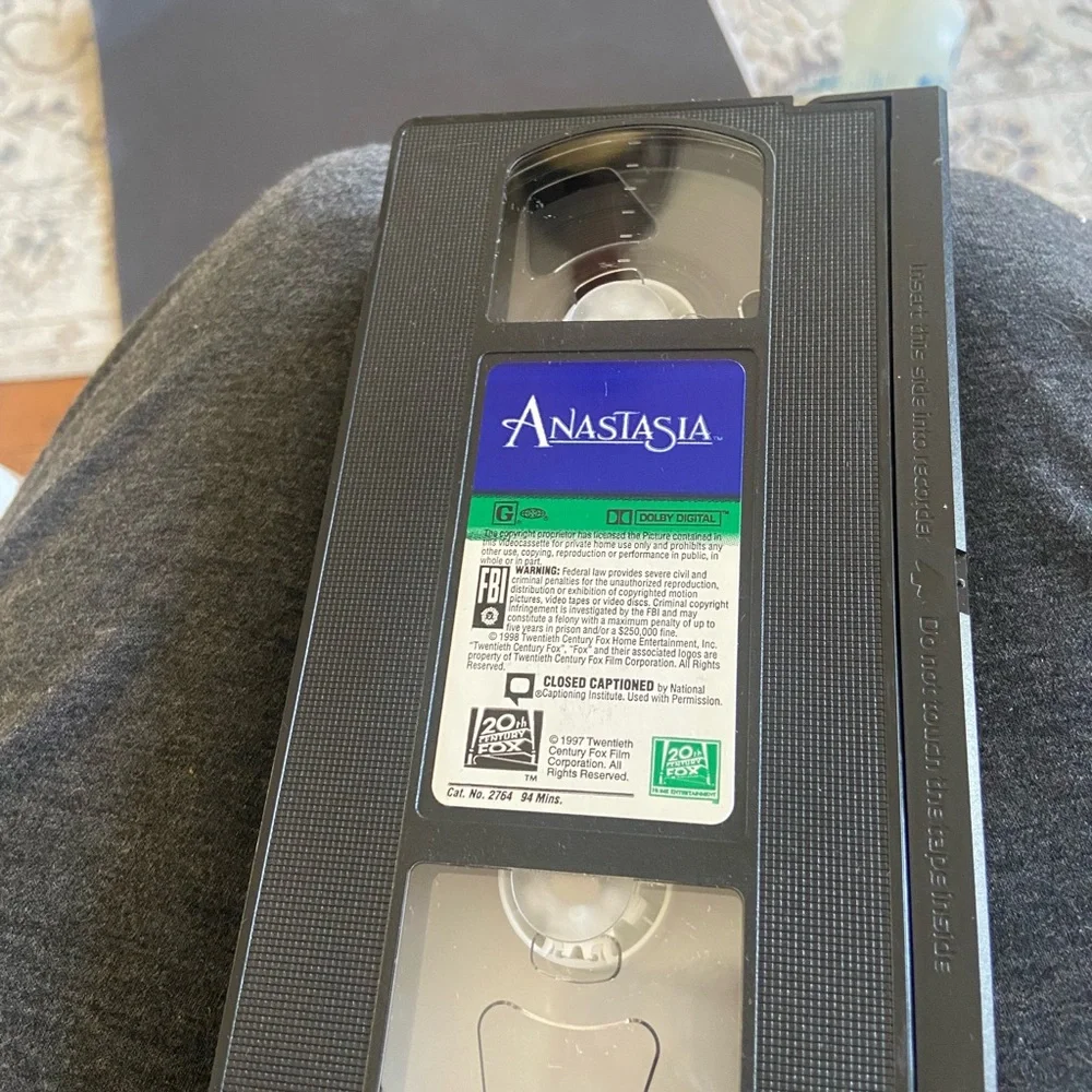Black VHS Tape